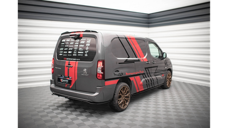 Przedłużenie Spoilera Peugeot Partner III Gloss Black
