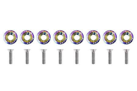 Decorative screws washers M6x1.0 15mm SLIDE Neochrome