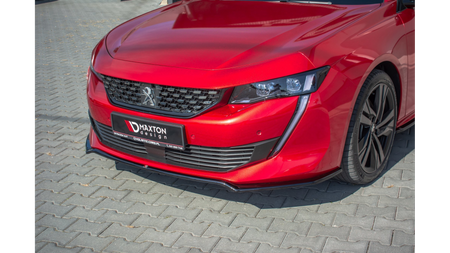 Splitter Przedni v.1 Peugeot 508 GT Mk2 Gloss Black