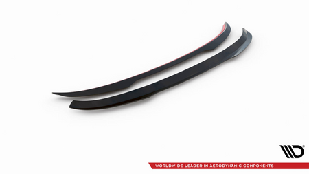 Spoiler Cap Toyota Yaris IV v.2 Gloss Black