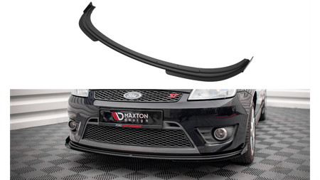 Splitter Ford Fiesta VI ST Front Pro v.1 + flaps Black