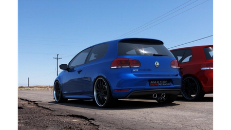 Dyfuzor Volkswagen Golf VI GTI Tył Golf 5 R32 Look Gloss Black