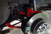Control arms Nissan 350Z G35 Rear Adjustable Black