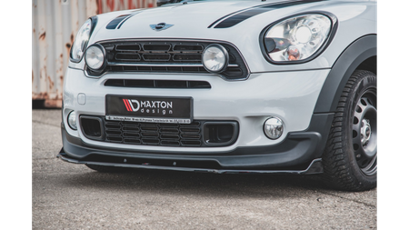 Splitter Mini Countryman I JCW przód Gloss Black