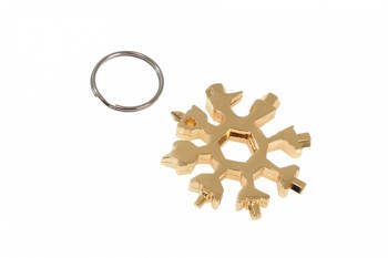 Keychain Multitool Gold