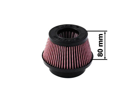 TurboWorks Air Filter H:80mm DIA:80-89mm Purple