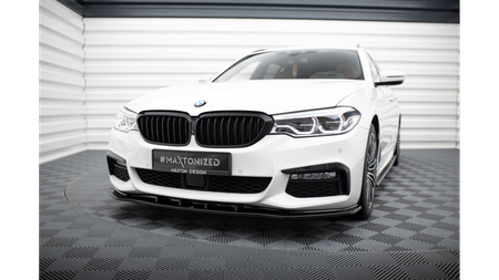 Splitter BMW 5 G30 G31 M-Pack Front v.1 Gloss Black