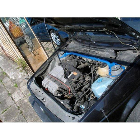 Front upper strut bar VW Golf 2 White