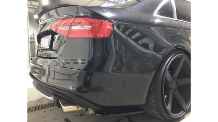 Splitter Audi S4 B8 Facelift Tył Boczne Gloss Black