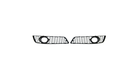 Fog Light Covers Audi A3 8P Gloss Black