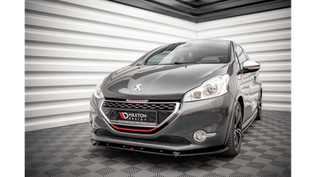 Splitter Peugeot 208 GTi I Front v.2 Gloss Black