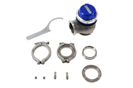 TurboWorks External WasteGate 45mm 0.5 Bar V-Band Blue