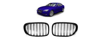 Grill BMW 7 F01 F02 F03 F04 podwójne żeberka Gloss Black