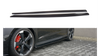 Diffuser Audi RS3 8V Facelift Sportback Side Skirts Gloss Black