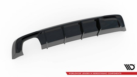 Diffuser Audi A3 8V Facelift Rear Valance Exhaust on both sides version