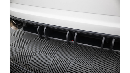 Diffuser Volkswagen Jetta GLI Mk7 Rear Street Pro Red