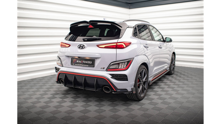 Diffuser Hyundai Kona N I Rear Street Pro Black