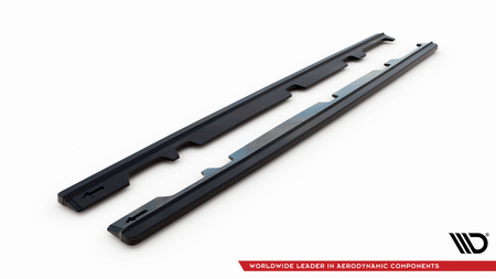 Diffuser Ford Fiesta VIII ST ST-Line Side Skirts v.1 Gloss Black