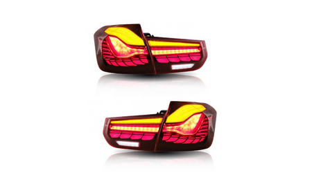 Lampy BMW 3 F30 F80 Tył Dynamic LED Red