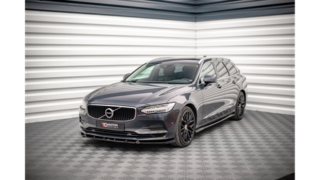 Splitter Volvo V90 II przód v.2 Gloss Black