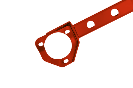 Front upper strut bar BMW 3 E36 6-cyl RPO Red