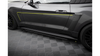 Dokładka Ford Mustang VI GT Progi Street Pro Black-Red + Gloss Flaps