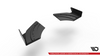 Splitter Volkswagen Scirocco III R Tył Boczne Street Pro Black-Red + Gloss Flaps
