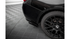 Splitter BMW 4 F36 Tył Boczne Street Pro Black + Gloss Flaps