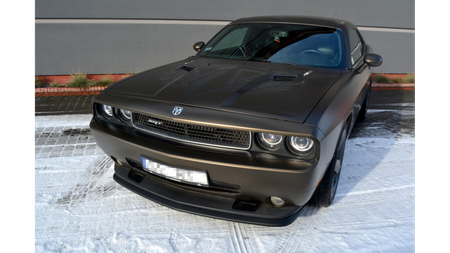 Splitter Dodge Challenger III SRT8 Front Gloss Black