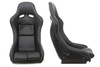 Racing seat GTR PVC Black