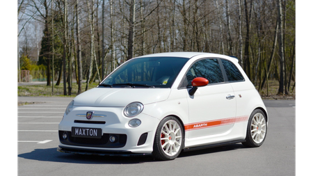 Dokładka Fiat 500 Abarth I Progi Gloss Black