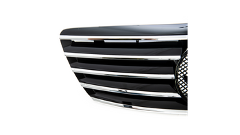 Grill Mercedes-Benz S W220 Facelift Chrome & Black