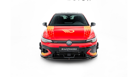 Splitter Volkswagen Golf GTI Clubsport Mk8 Facelift Przód v.4
