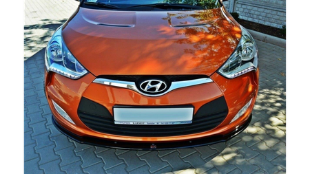 Splitter Hyundai Veloster przód Gloss Black