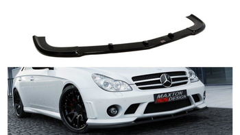 Splitter Mercedes-Benz CLS C219 - W204 przód AMG Look Gloss Black