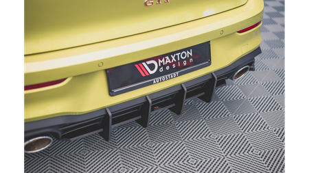 Dyfuzor Volkswagen Golf 8 GTI Clubsport Tył Racing Durability v.2 Red