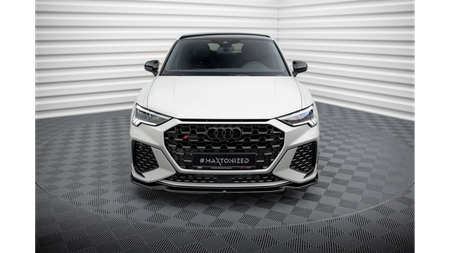 Splitter Audi RSQ3 F3 przód v.1 Gloss Black