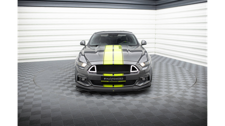 Splitter Ford Mustang VI GT Front Gloss Black