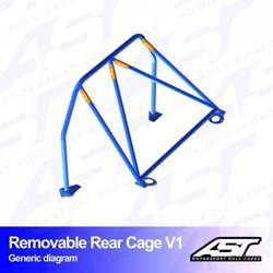 Roll Bar TOYOTA MR-2 (W20) 2-doors Roadster REMOVABLE REAR CAGE V1