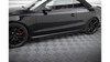 Diffuser Audi A5 8T Facelift Side Skirts Street Pro Black + Gloss Flaps