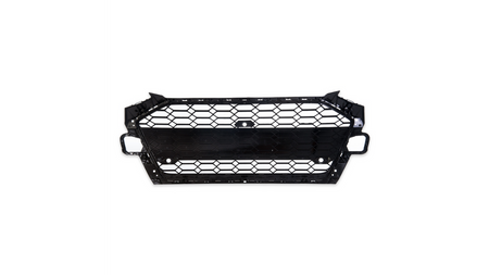 Grill Audi A4 B9 Facelift Gloss Black Camera