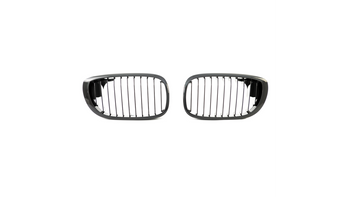 Grill BMW 3 E46 Facelift pojedyncze żeberka Gloss Black