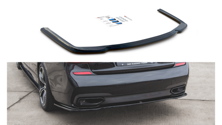 Splitter BMW 7 G11 M-Pack Rear Central Gloss Black