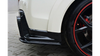 Splitter Honda Civic IX Type-R Tył Boczne Gloss Black