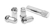 Forged wheel locking nuts D1Spec Steel M12x1.25 Silver ​