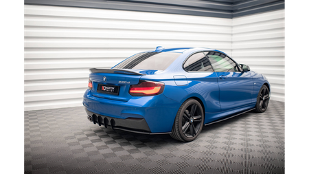 Diffuser BMW 2 F22 M-Pack Rear Street Pro Red