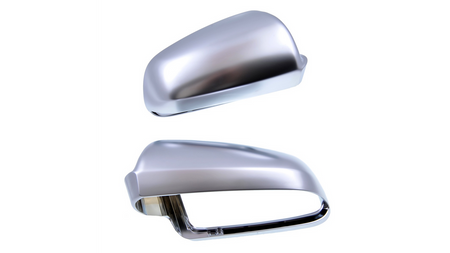 Mirror Cover Set Audi A3 A4 A4 A6 Matt Silver