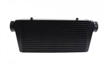 Intercooler TurboWorks 600x300x76 wejście 3" Tube and Fin Czarny