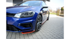 Splitter Volkswagen Golf 7 Facelift R przód v.8 Red