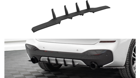 Dyfuzor BMW X1 F48 M-Pack Tył Street Pro Red